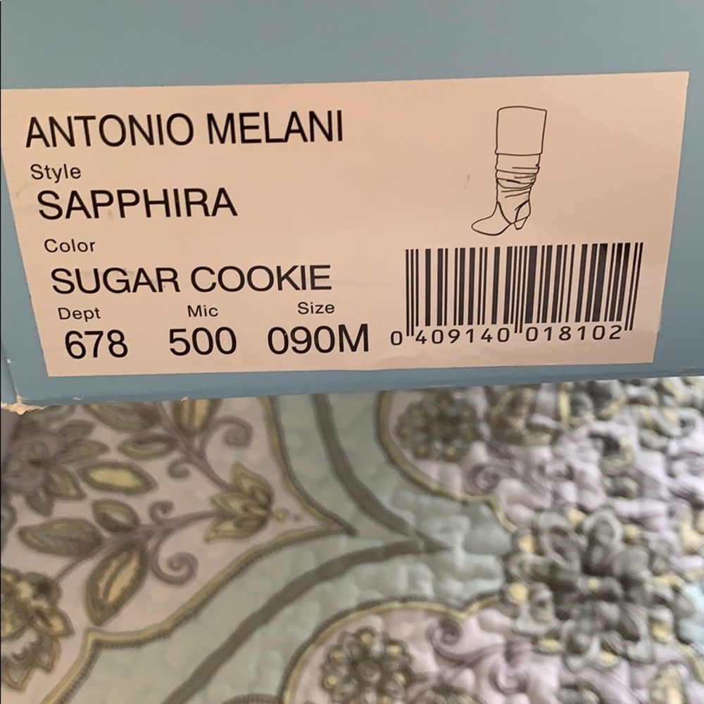 Antonio Melani camel boots